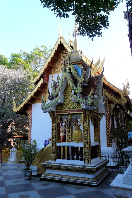 THAILAND - CHIANG MAI - gedeelte van Wat Phrathat Doi Suthep