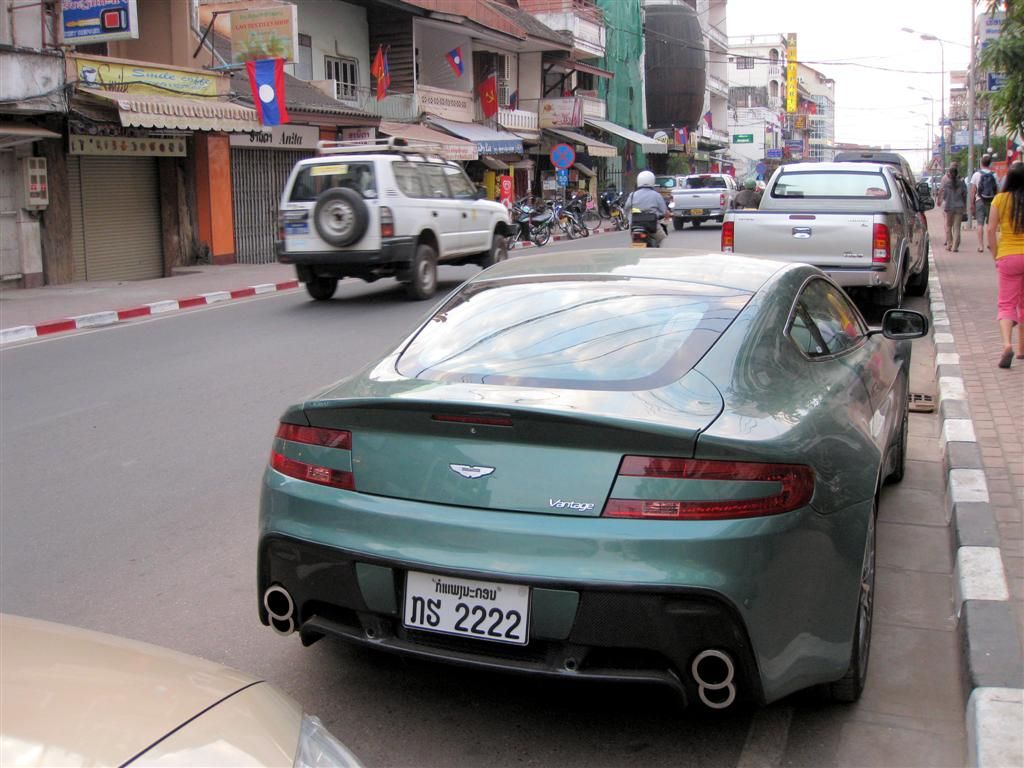 LAOS - VIENTIANE - austin martin vantage