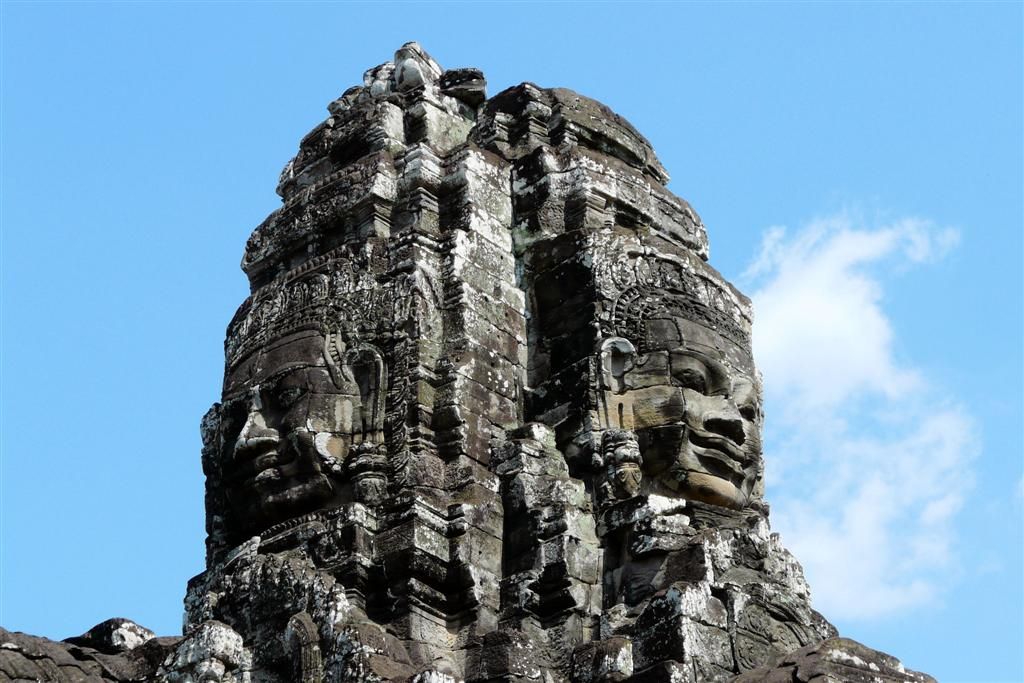 CAMBODJA - SIEM REAP - Bayon tempel van Angkor Thom