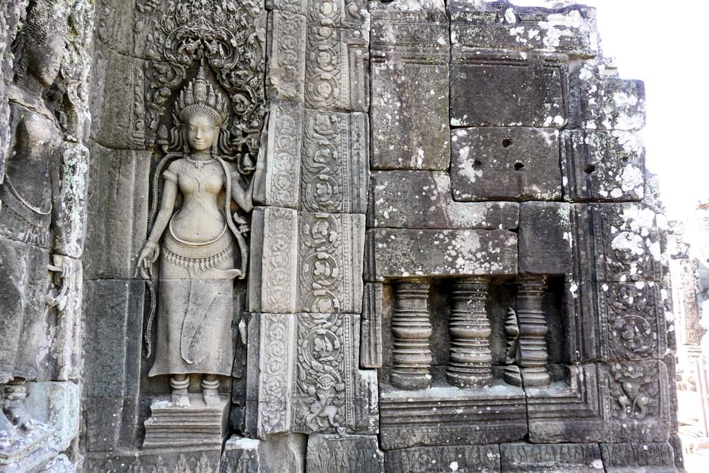 CAMBODJA - SIEM REAP - Bayon tempel van Angkor Thom
