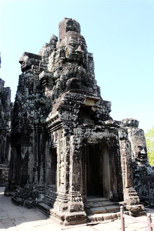 CAMBODJA - SIEM REAP - Bayon tempel van Angkor Thom