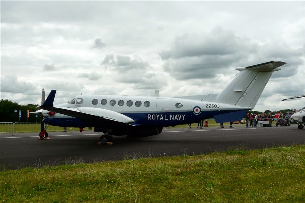 Beech 350CER Avenger T.1 (ZZ503 Engeland)