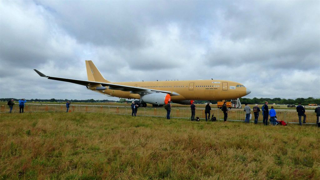 een Airbus A-330 MRTT tank- en transportvliegtuig (MRTT054 Nederland)