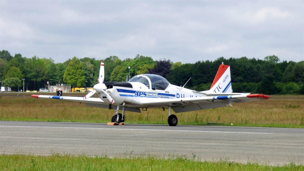 een Socata TB-20 Trinidad lesvliegtuig (PH-KAI Nederland)