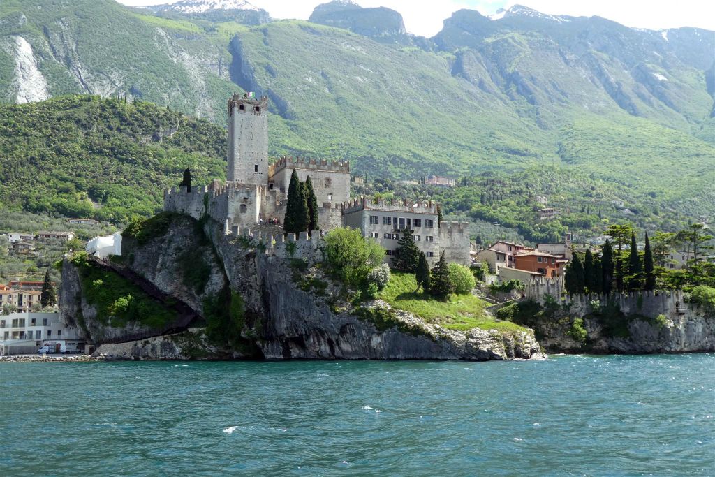 MALCESINE - het kasteel Castello Scaligero