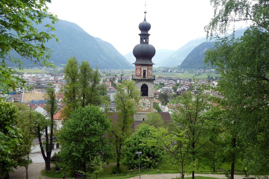BRUNICO - de St. Katharina kerk
