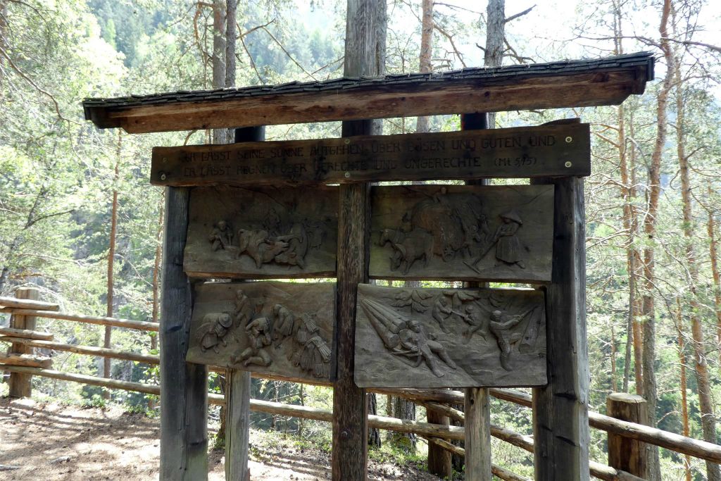 CAMPO TURES - enkele houtgravures in het nationale park Rieserferner