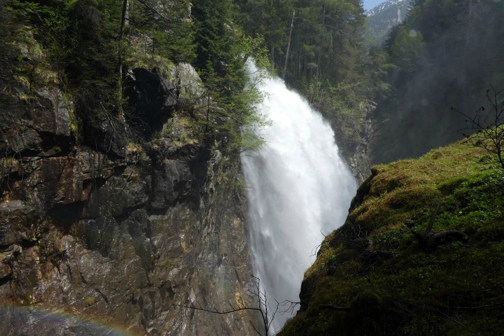 CAMPO TURES - de hoogste Rheinbach waterval in het nationale park Rieserferner