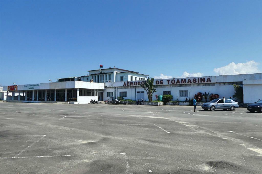 TOAMASINA - het vliegveld