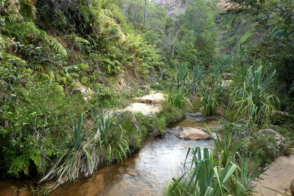 RANOHIRA (ISALO NATIONAL PARK) - het landschap in de kloof