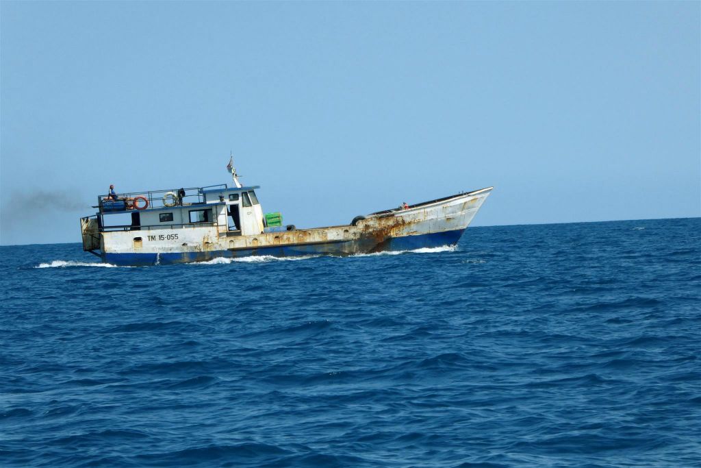 SOANIERANA IVONGO -> ÎLE SAINTE-MARIE - een boot