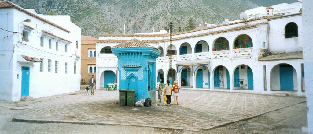 CHEFCHAOUEN - een binnenplaats