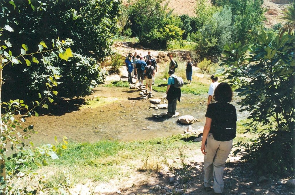 TINERHIR - onderweg tijdens een wandeling door de Gorges