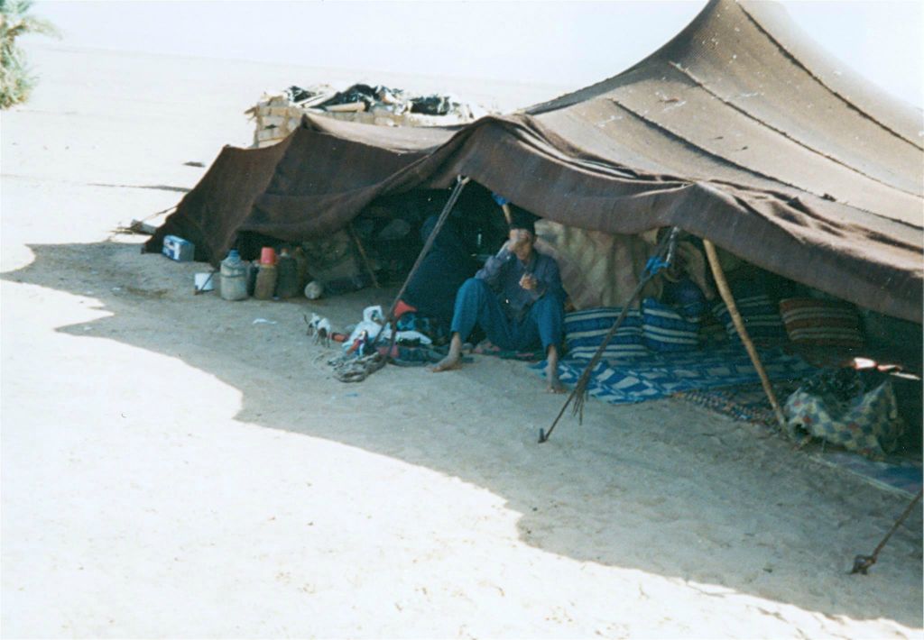 ERFOUD - een nomaden tent