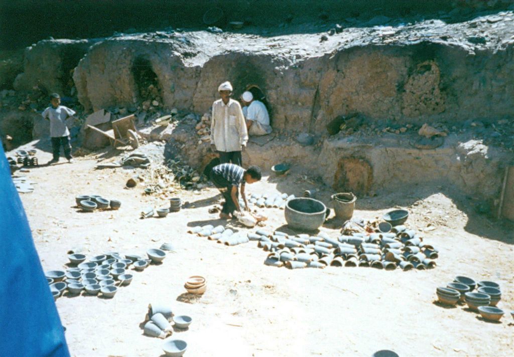 ZAGORA - de ovens van de pottenbakkerij