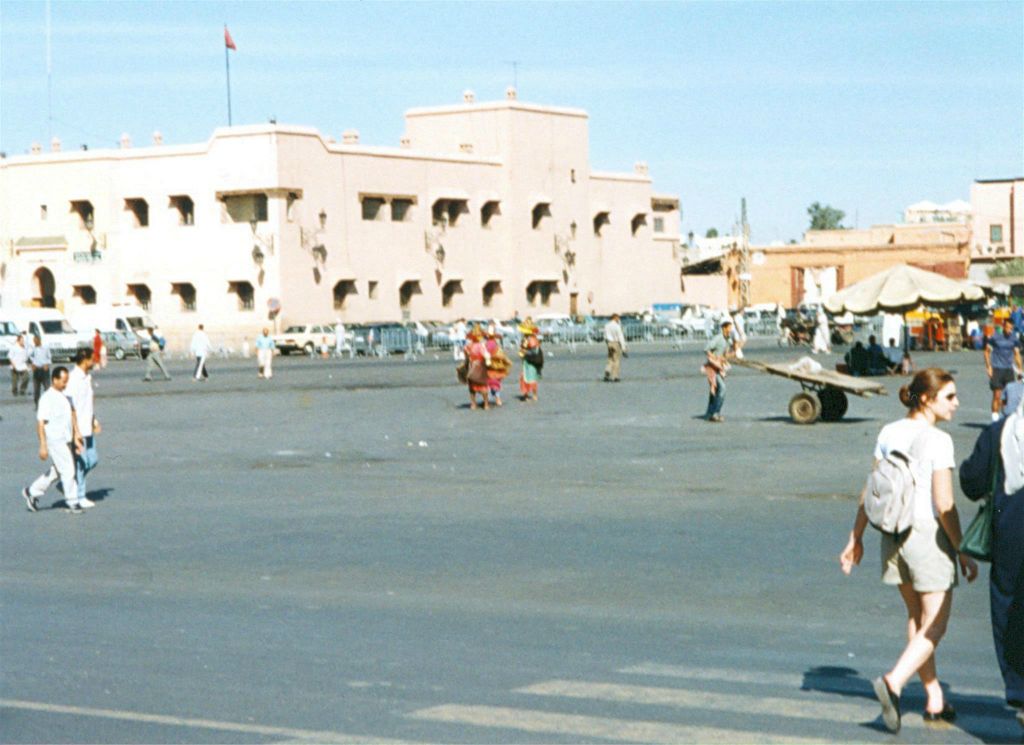 MARRAKECH - het Djemaa El-Fna plein