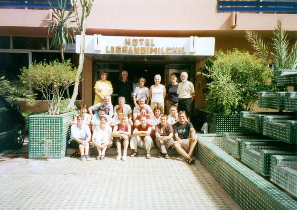 MARRAKECH - de groepsfoto