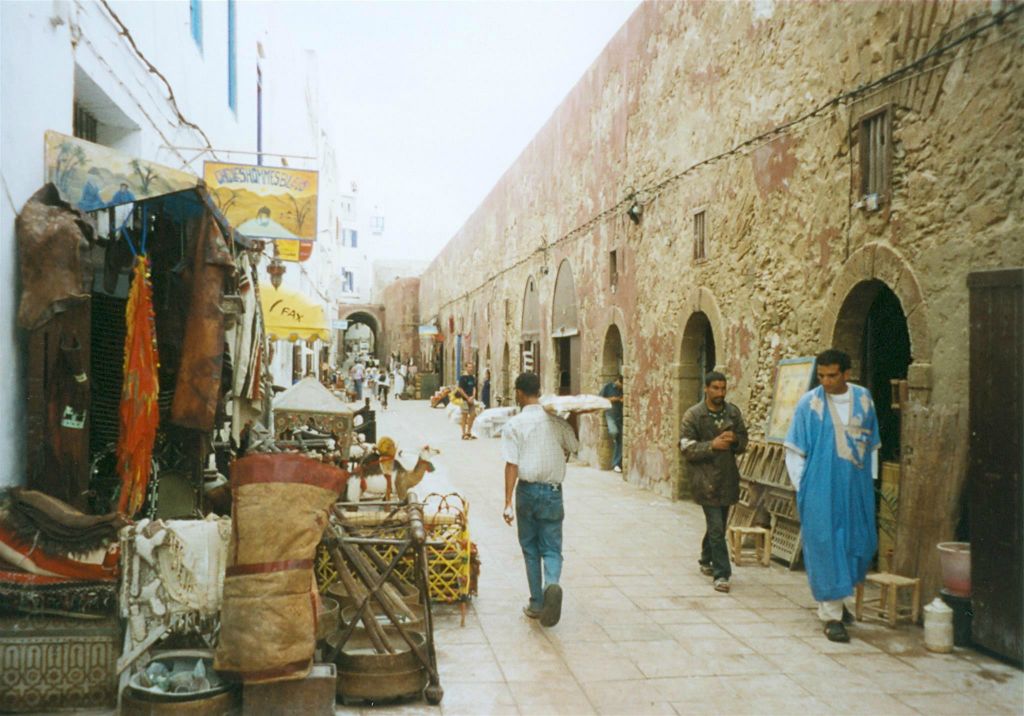 ESSOUIRA - een winkelstraatje