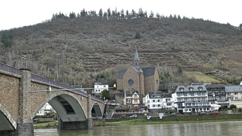 COCHEM - de Skagerrakbrug over de Moezel