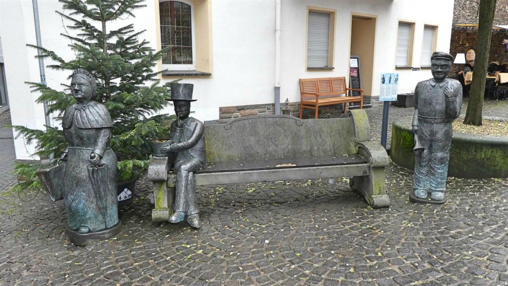COCHEM - de "Die Cochemer Stadtoriginale" beelden