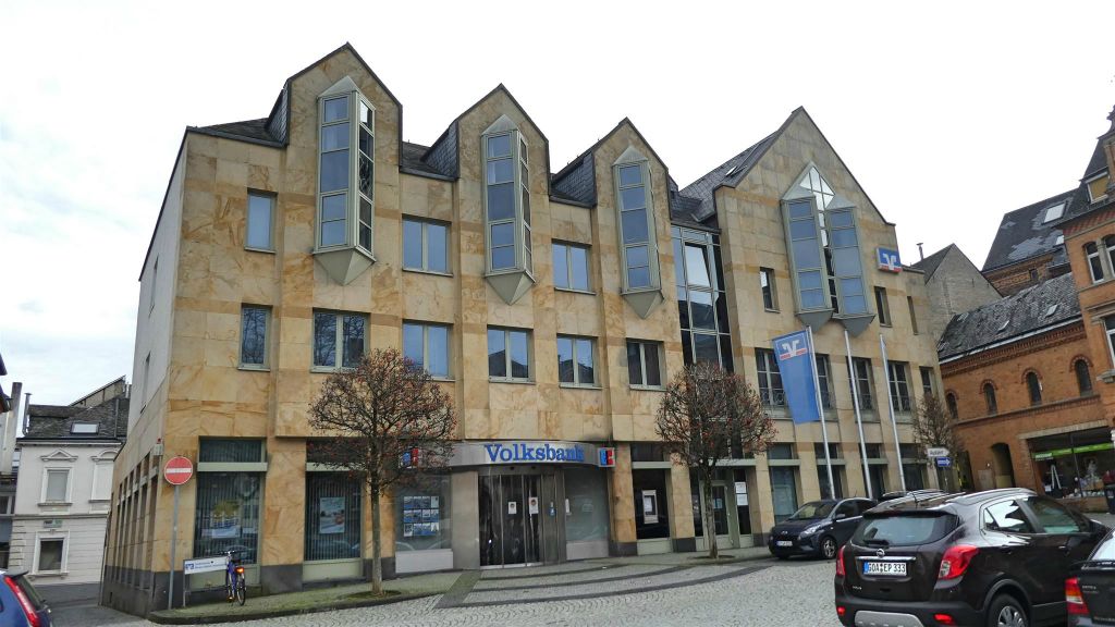BOPPARD - een gebouw van de Volksbank