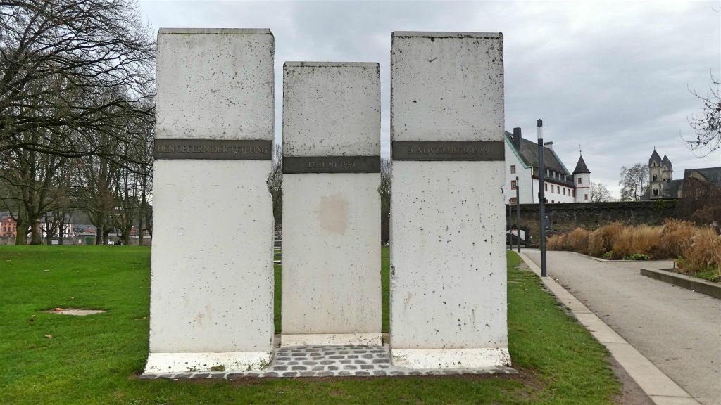KOBLENZ - het Koblenz-monument voor de slachtoffers van de deling van Duitsland