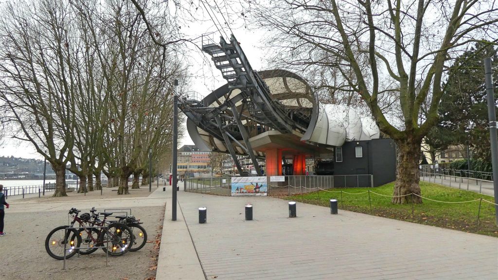 KOBLENZ - een kabelbaanstation