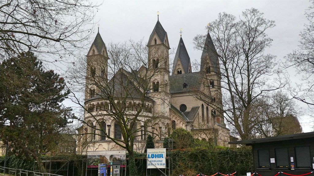 KOBLENZ - de Sint-Kastorbasiliek