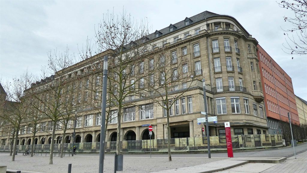 KOBLENZ - het voormalige grand hotel "Koblenzer Hof"
