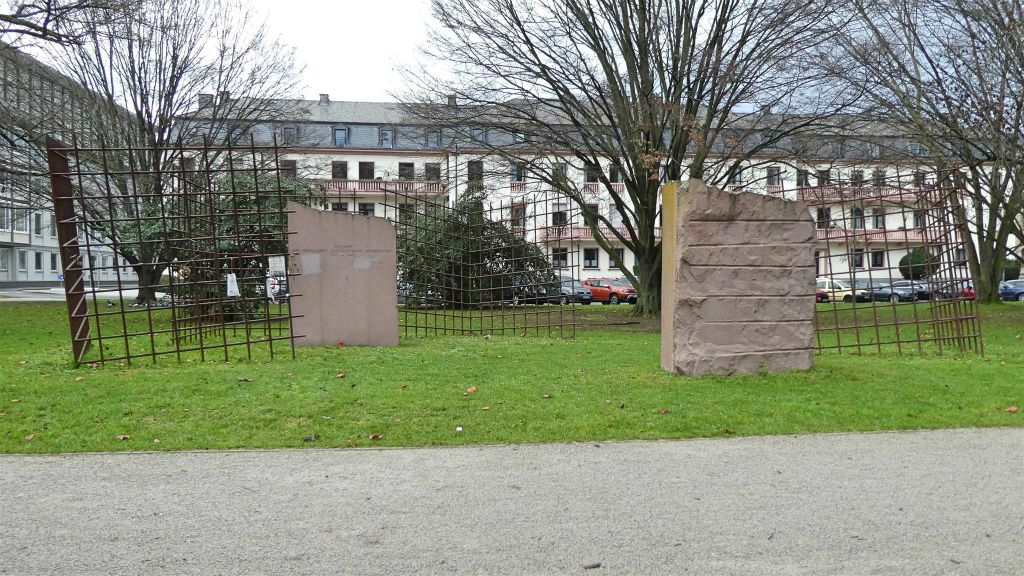 KOBLENZ - het monument voor de slachtoffers van het nationaal-socialisme