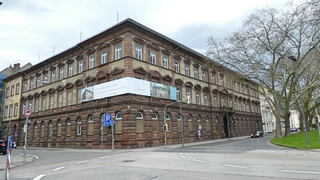 KOBLENZ - het Clemens-Carré woongebouw