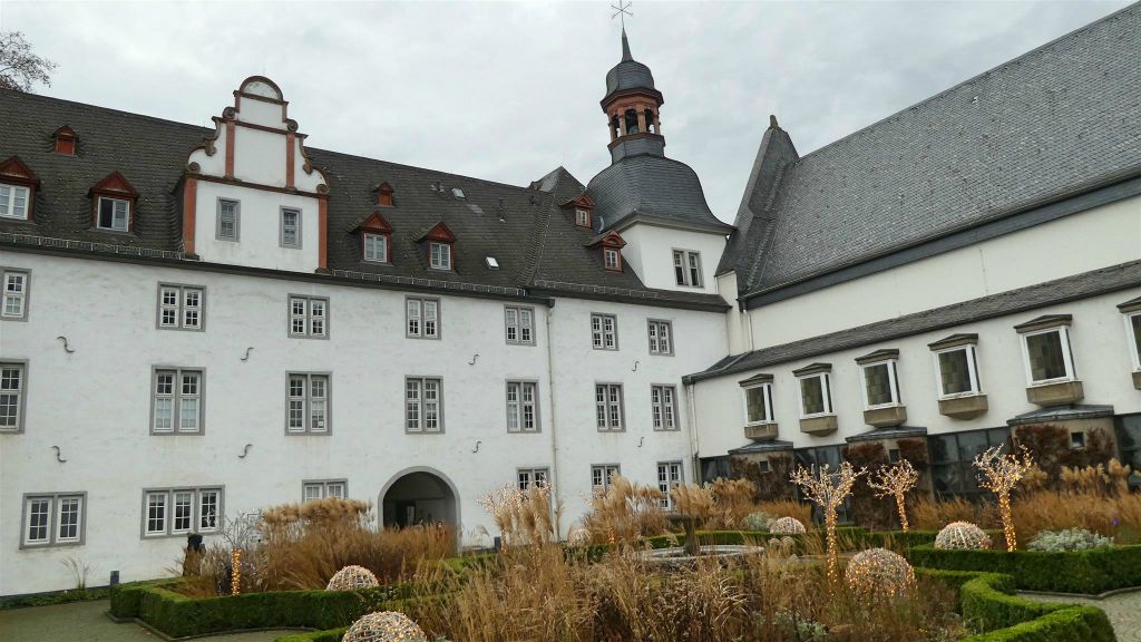 KOBLENZ - de binnenplaats van het stadhuis