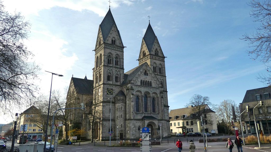 KOBLENZ - de heilig hartkerk