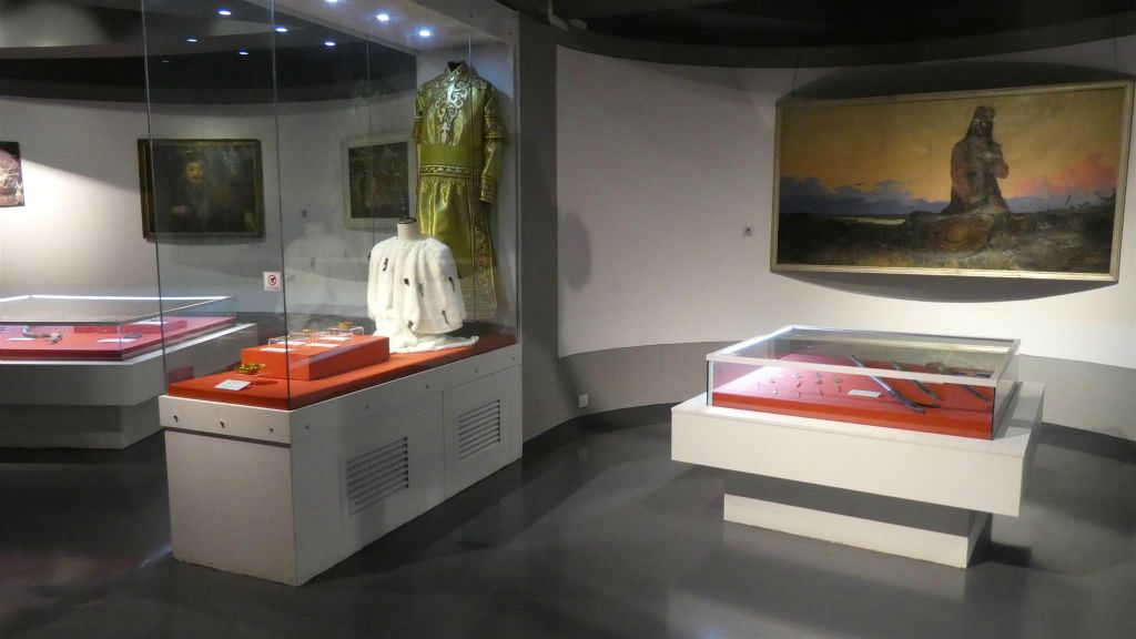 TSONIJN BODOG - in het museum van het Genghis Khan standbeeldencomplex