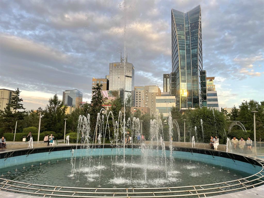 ULAANBAATAR - een fontein