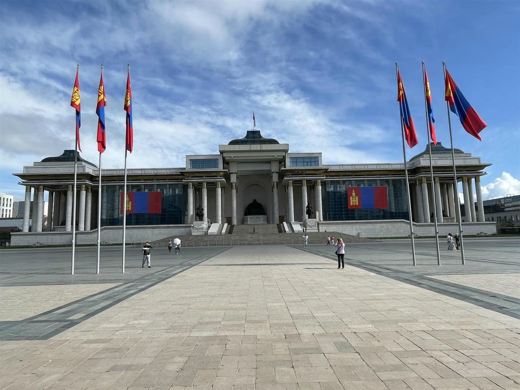 ULAANBAATAR - het regeringspaleis