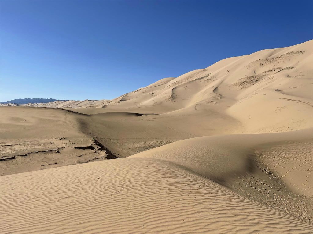 KHONGORYN ELS - enkele zandduinen in de Gobi woestijn