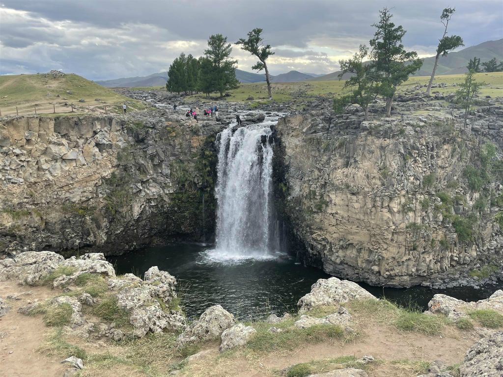 ORKHONVALLEI - de Ulaan Tsutgalan waterval