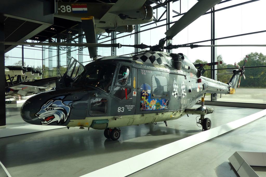 een Westland SH-14D Lynx helikopter (1971-heden)