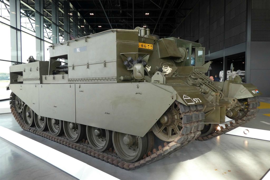 een Centurion bergingstank (1956-1985)