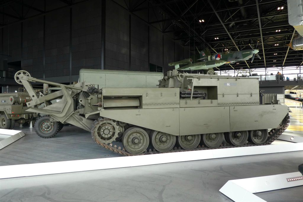 een Centurion bergingstank (1956-1985)