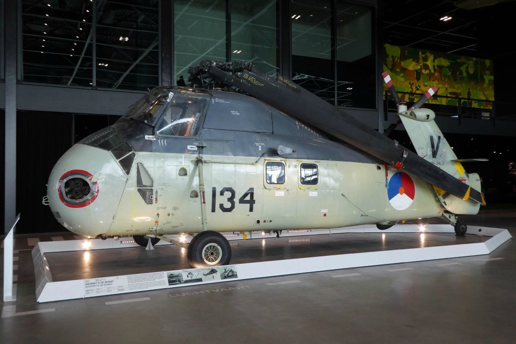 een Sikorsky S-58 Seabat helikopter (1963-1971)
