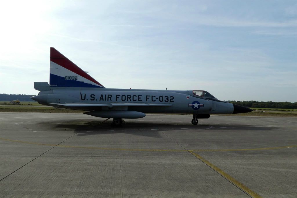 een Convair F-102A 'Delta Dagger' straaljager (1960-1969)