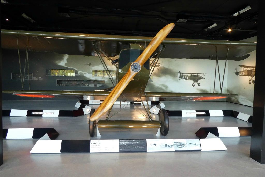 een Fokker D-7 (1918-1919)