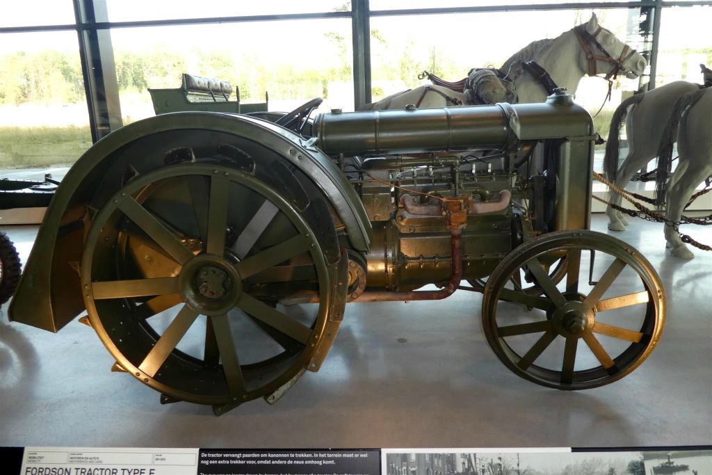een Fordson tractor type F (1926-1940)