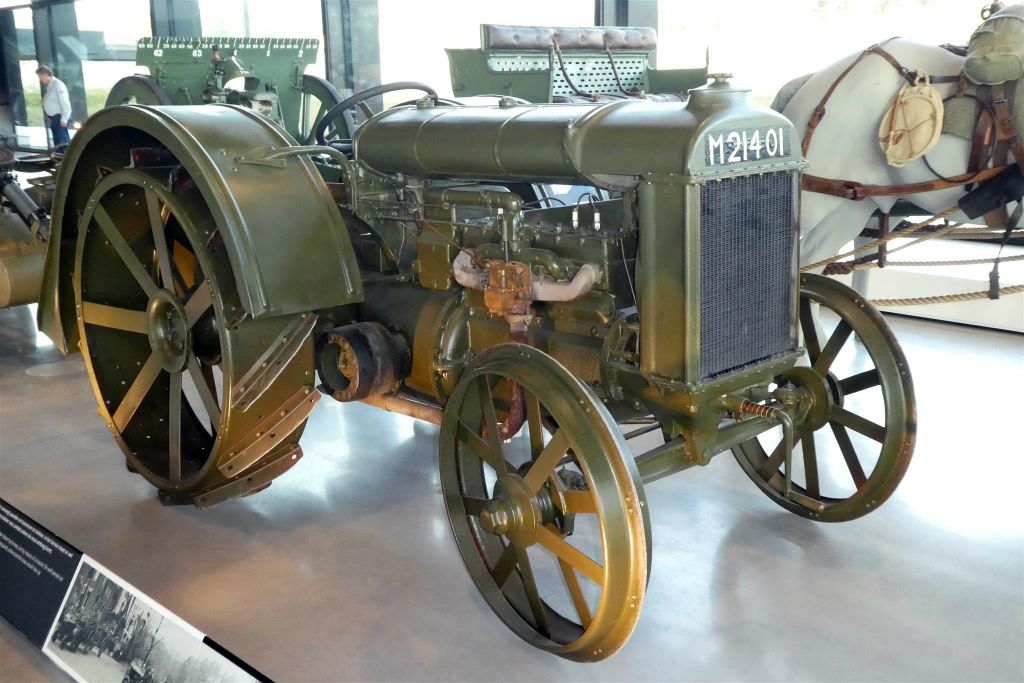 een Fordson tractor type F (1926-1940)