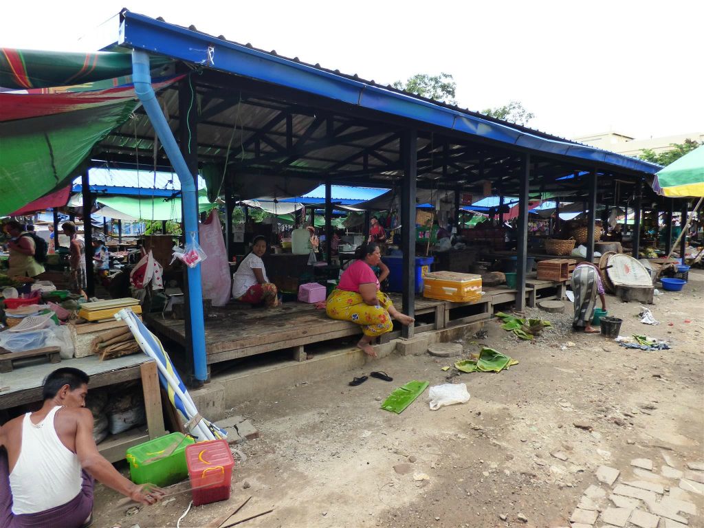 MANDALAY - een lokale markt