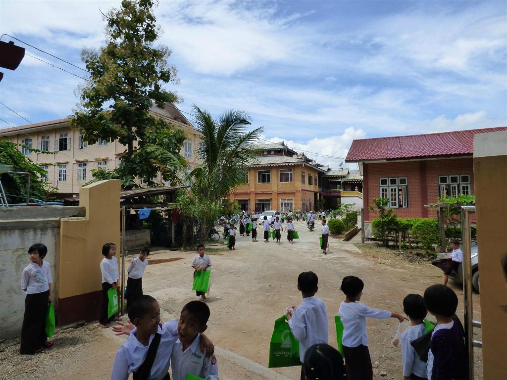 NYAUNGSHWE - een school