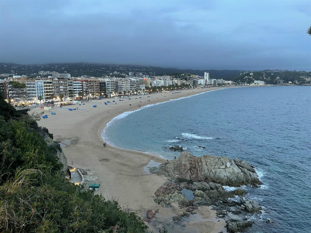 LLORET DE MAR - het strand Cala Banys