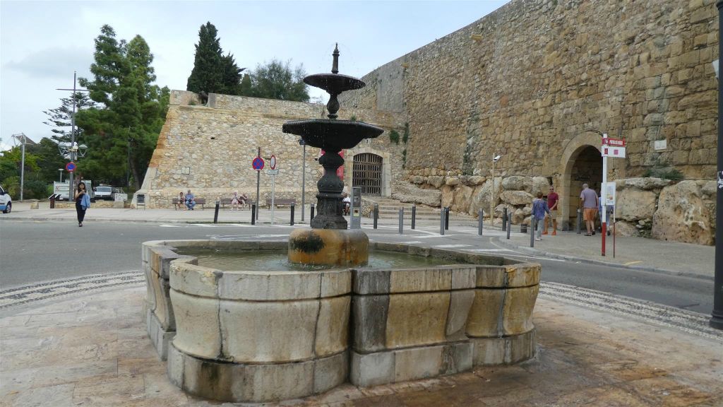 TARRAGONA - een fontein